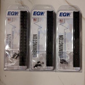 3 Total EGW Remington 700, 721, 725 Long Action Sauer 100/101 0 MOA Scope Mounts